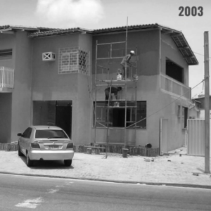 Foto da construção do Portal Escritório Virtual no ano de 2003